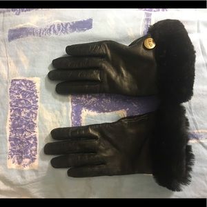 ugg leather glove size s